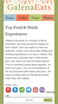 Mobile Screenshot of galenaeats.com