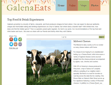 Tablet Screenshot of galenaeats.com